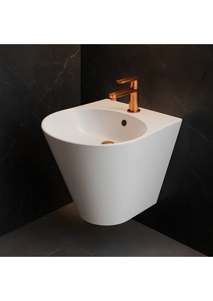 Turavıt İglo Beyaz Delikli Monoblok Lavabo 44 Cm IGL5910 fiyatları