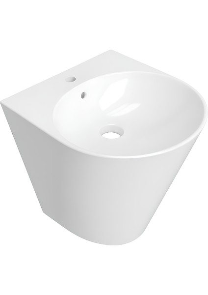 Turavıt İglo Beyaz Delikli Monoblok Lavabo 44 Cm IGL5910 indirimleri