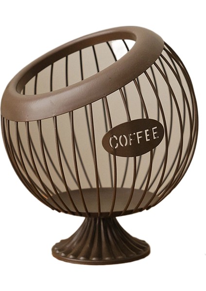 Masaüstü Meyve Kahve Kapsülü Sehpa Aperitif Kuruyemiş ve Meyve Şekeri Saklama Sepeti (Yurt Dışından)