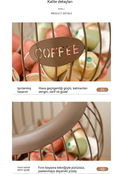 Masaüstü Meyve Kahve Kapsülü Sehpa Aperitif Kuruyemiş ve Meyve Şekeri Saklama Sepeti (Yurt Dışından) modelleri