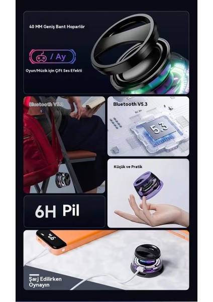 Yeni Model Manyetik Kablosuz Dış Mekan Yüksek Sesli Bluetooth Hoparlör (Yurt Dışından) fiyatları