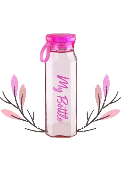 Köşe Cam Matara 500 ml - Renk Seçenekli fırsatları