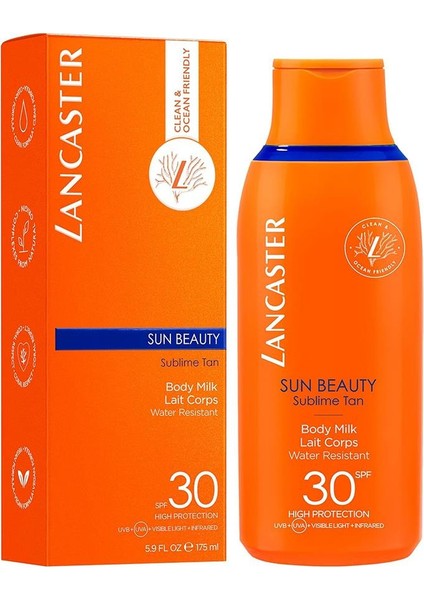 Sun Beauty Body Milk SPF30 Güneş Koruyucu Vücut Sütü 175ML