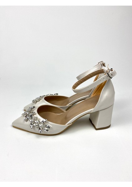 Sedef Taşlı Kalın Topukluayakkabı fırsatları