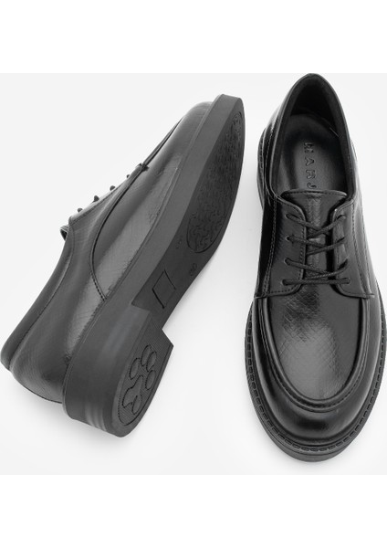 Kadın Oxford Ayakkabı Bağcıklı Maskülen Günlük Ayakkabı Nesan