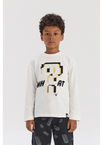 Bg Store Erkek Çocuk Ekru Tshirt fiyatları