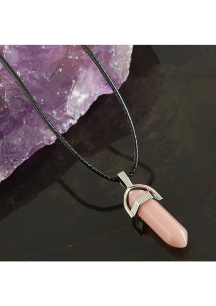 Ds-Derin Kuvars Point Kolye-Pembe modelleri