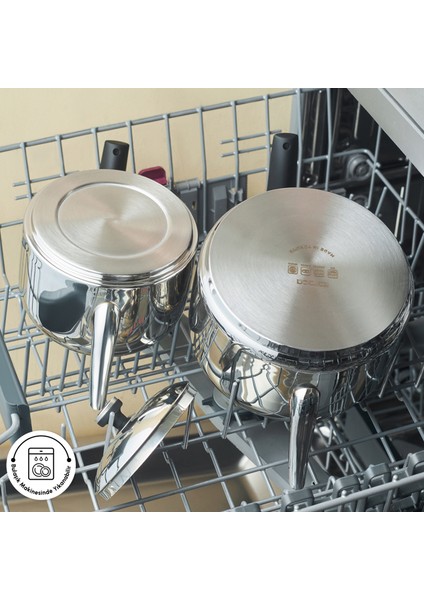 Asiye Maxi Çaydanlık Takımı Siyah