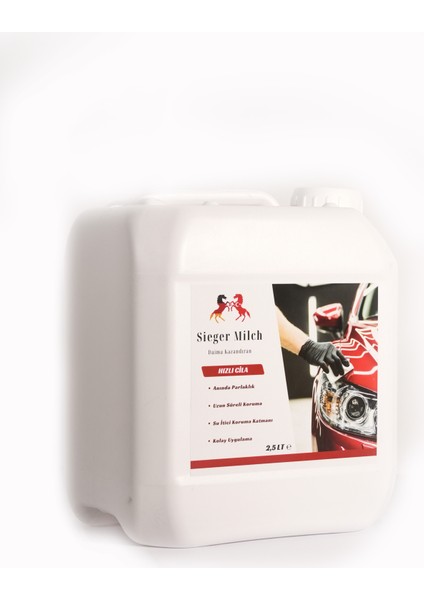 Hızlı Araç Cilası 2.5l Bidon + Microfiber Bez (Tekli) fırsatları