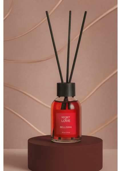 Çubuklu Oda Kokusu 2'li Bellisima Hafif Bubblegum Aroması 50 ml