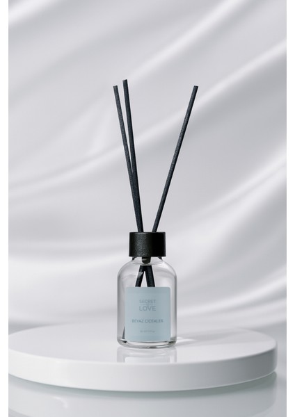 2 Li Oda Kokusu Çubuklu Beyaz Çiçekler 50ml modelleri