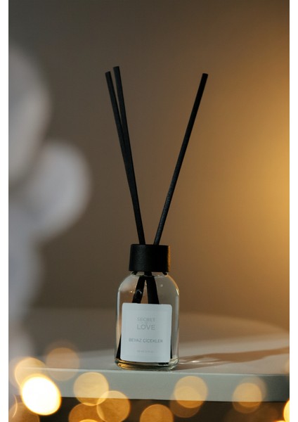 2 Li Oda Kokusu Çubuklu Beyaz Çiçekler 50ml indirimleri