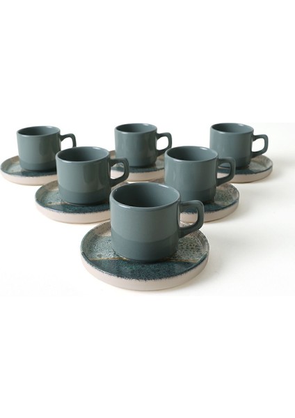 Colored Çay Takımı 12 Parça 6 Kişilik 19781 fırsatları