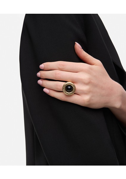 Kontrast Taşlı Dokulu Yüzük IW6250060024265 fiyatları