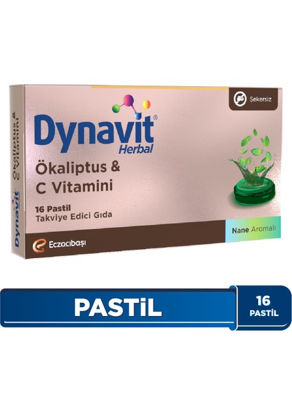 C Vit + D + Çinko 15 Efervesan & Herbal Pastil Ökaliptus + C Vitamini - Kış Paketi fiyatları