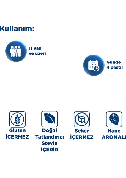 C Vit + D + Çinko 15 Efervesan & Herbal Pastil Ökaliptus + C Vitamini - Kış Paketi indirimleri