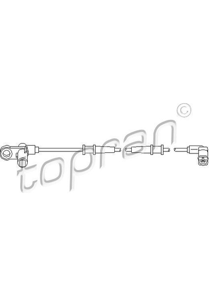 401547001 - Abs Sensoru On Mercedes S-Class W220 C215