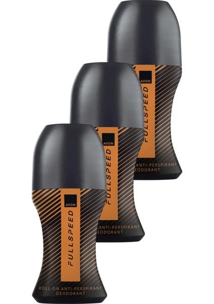 Full Speed Erkek Rollon 50 ml. Üçlü Set fiyatları