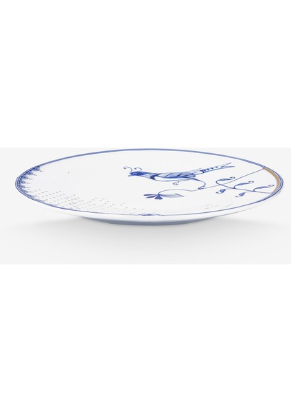 Blue Bird Beyaz Porselen Yemek Tabağı 25,5 cm modelleri
