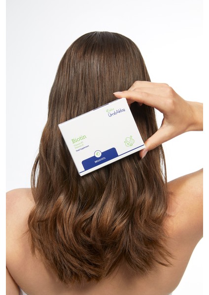 Biotin 5000mcg D-Biotin (B7 + Vit.H) Saç Vitamini Güçlendirici Takviye 30 Kapsül modelleri
