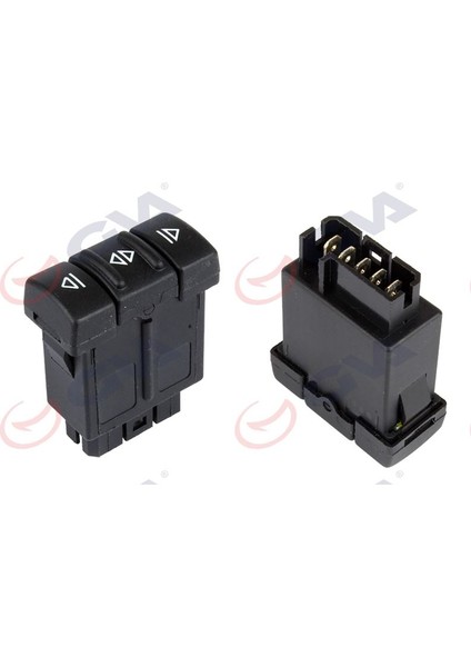 8012002 - Cam Açma Anahtarı Sol Renault 19 - Master Tekli