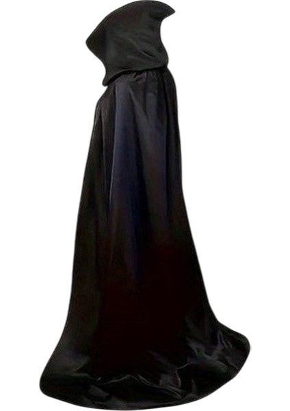 Cellat Pelerini Yetişkin Siyah Uzun