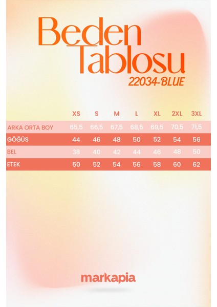 Kadın Uzun Kollu Tek Düğmeli Jean Ceket Mavi