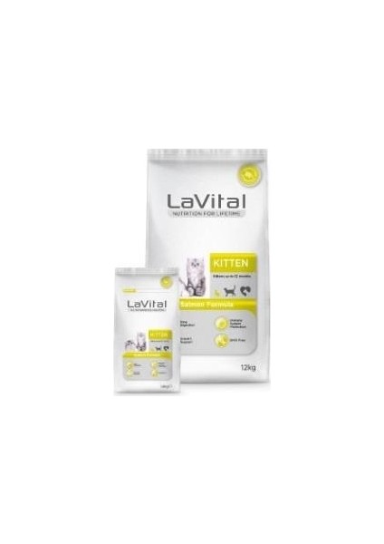 Kitten Salmon Somonlu Yavru Kedi Maması 1,5 Kg