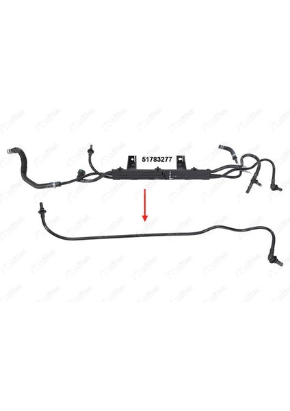 Yakıt Borusu Braket Harıc Doblo 1.3 Multıjet