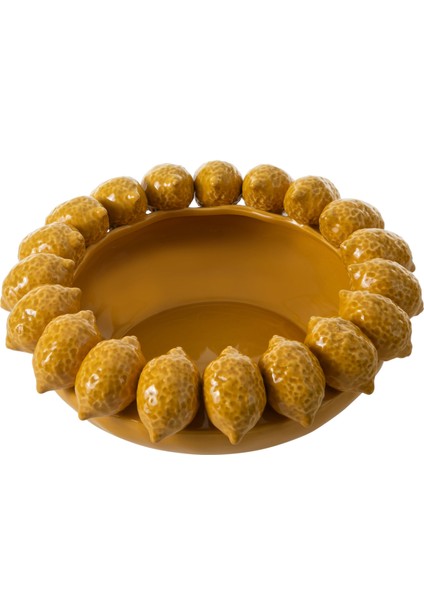 LEMON GROVE DEKORATİF KASE 37X37X14CM