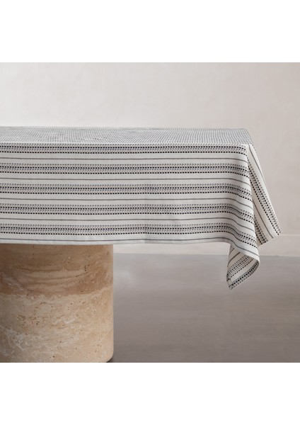 Blıss Masa Örtüsü Gri Bej 160X220