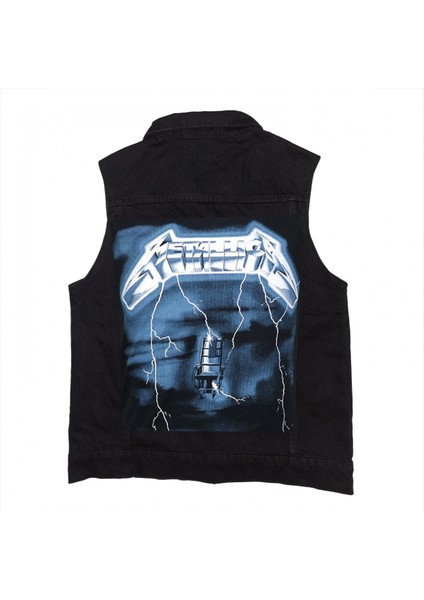 Metallica Ride The Lightining Siyah Kot Yelek