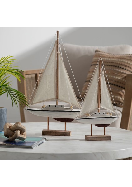 Rıgoby Saılboat Biblo 6X29X55CM fırsatları