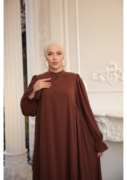 Acı Kahve Yarım Pat Yandan Büzgülü 5073 fırsatları