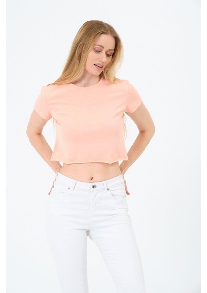 Kadın Kısa Kollu Oversize Crop fiyatları