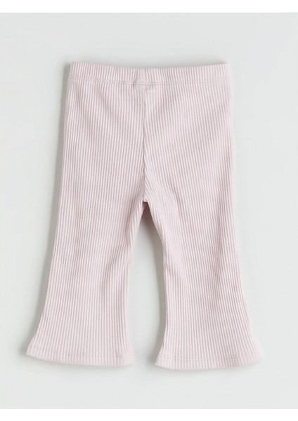 Lc Waıkıkı Ekru Çiçekli Kız Bebek Sweatshirt ve Tayt 2'li indirimleri