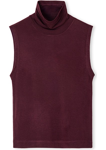 Yüksek Yaka Basic Tişört IW6250070128035 indirimleri