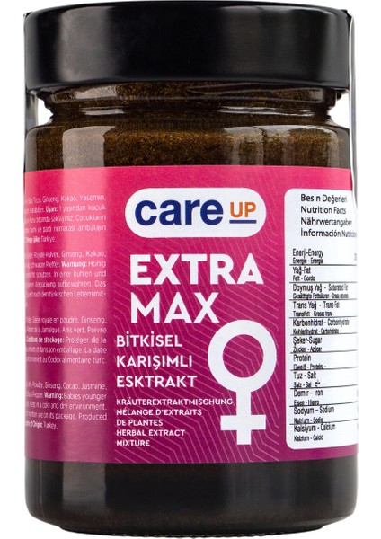 Extra Max Bitkisel Karışımlı Macun 360 gr