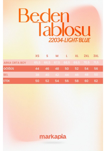 Kadın Uzun Kollu Tek Düğmeli Jean Ceket Açık Mavi