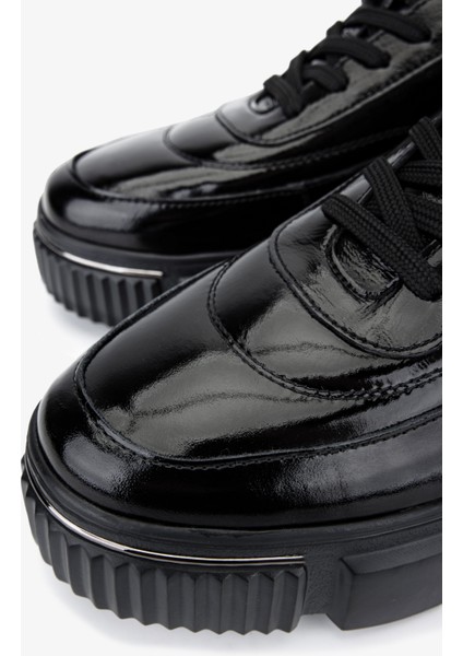 Erkek Hakiki Deri Siyah Rugan Sneakers & Spor Ayakkabı 381 22035 Erk Ayk SK25-26 Sıyah Krsk Rgn modelleri