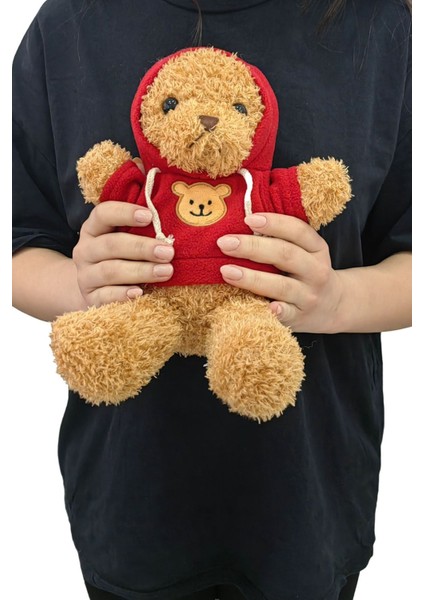 30 cm Kahverengi Hediye Peluş Oyuncak Ayıcık Ayi-06