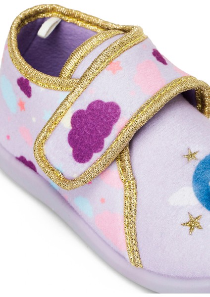 DREAM.P4PR Lila Kız Çocuk Panduf