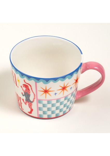 Luohu Porselen Kupa 360 ml Renkli