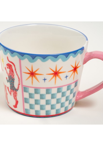 Luohu Porselen Kupa 360 ml Renkli