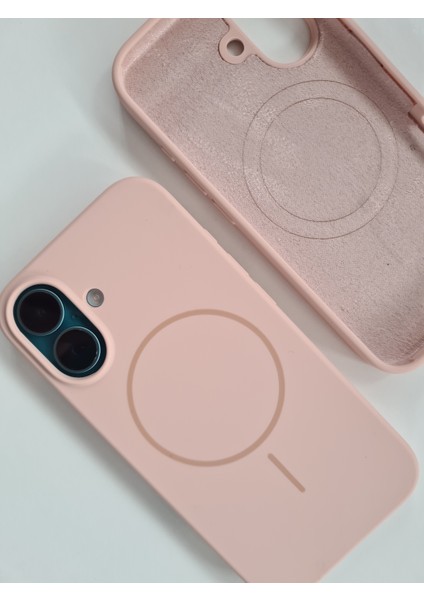 iPhone 16 Magsafe ile Uyumlu Yumuşak Soft Mükemmel Manyetik Esnek Lansman Silikon Kılıf fiyatları