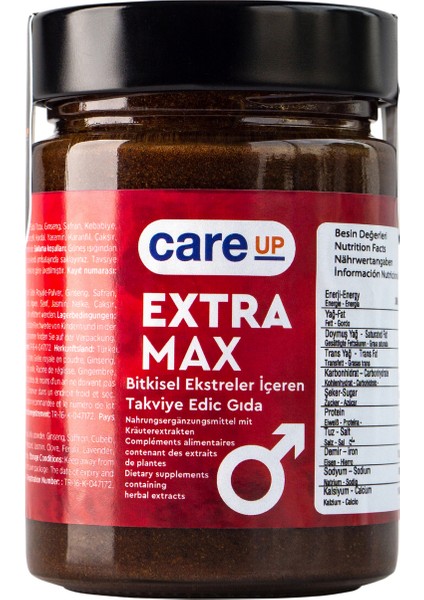 Extra Max Keçiboynuzu ve Çakşır Otu İçeren Macun 360 gr