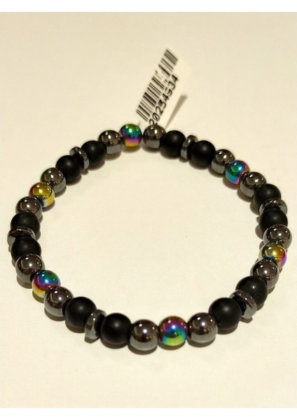 Renkli Elastik Lüks Figürlü Gösterişli Taş Bileklik