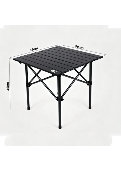 Sevenmoose Portatif Kamp ve Piknik Masası (Siyah)– Hafif Katlanır Masa Taşıma Çantalı (50X52 Cm) fiyatları