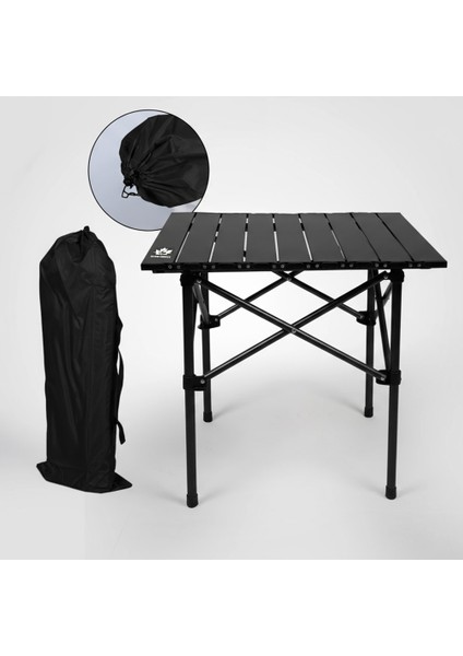 Sevenmoose Portatif Kamp ve Piknik Masası (Siyah)– Hafif Katlanır Masa Taşıma Çantalı (50X52 Cm) modelleri