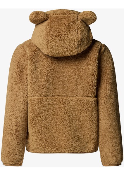 Campshire Fermuarlı Çocuk Kahverengi Ceket.-
